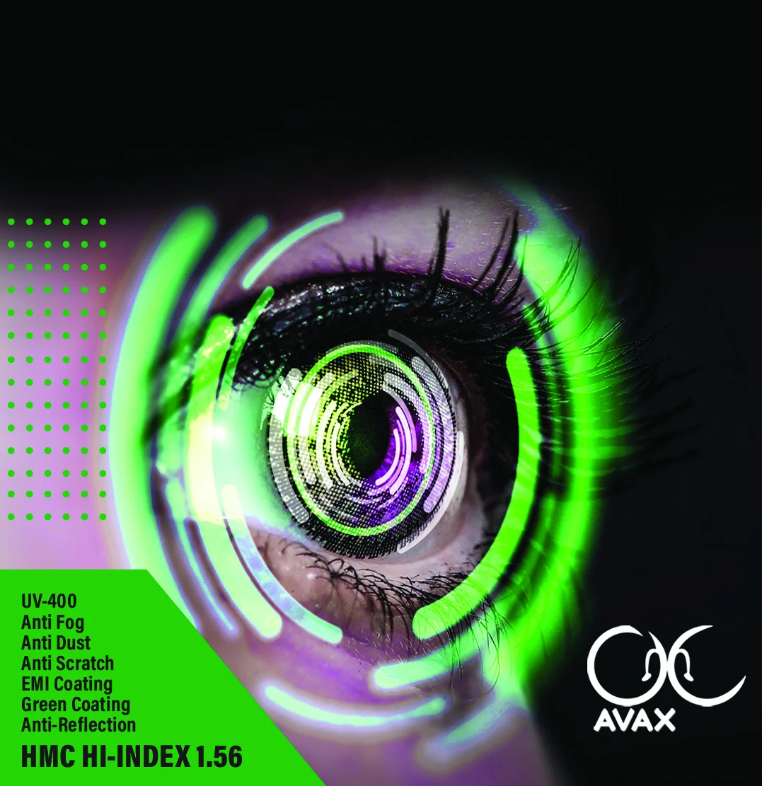 ۱٫۵۶ HMC سبز UV400