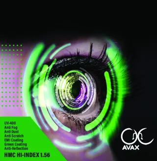 ۱٫۵۶ HMC سبز UV400