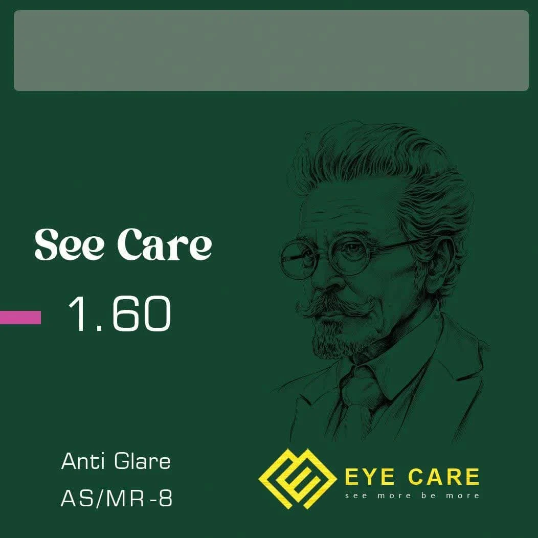 عدسی EYE CARE ۱٫۶۰ See Care Anti Glare آسفریک MR-8
