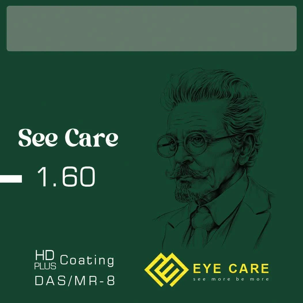 عدسی EYE CARE ۱٫۶۰ See Care HD Plus دابل آسفریک MR-8