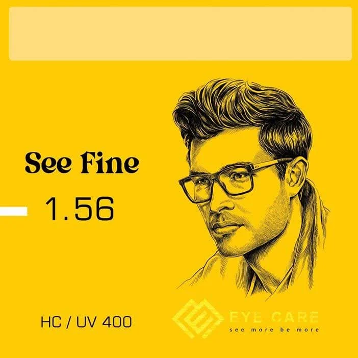 عدسی EYE CARE ۱٫۵۶ See Fine HC UV400 هارد کوت