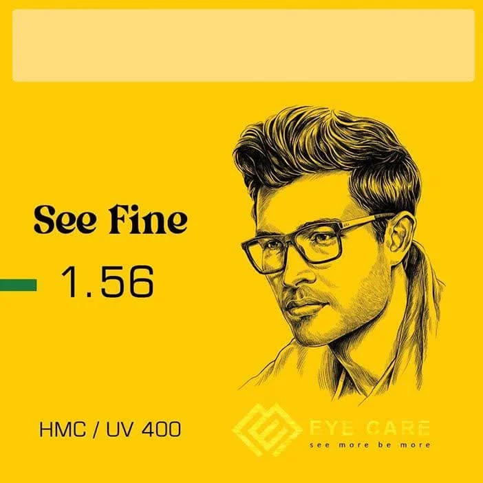 عدسی EYE CARE ۱٫۵۶ See Fine HMC UV400 مولتیکوت