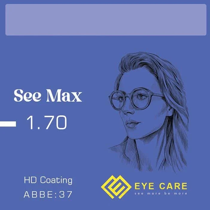 عدسی EYE CARE ۱٫۷۰ See Max HD فوقفشرده آسفریک