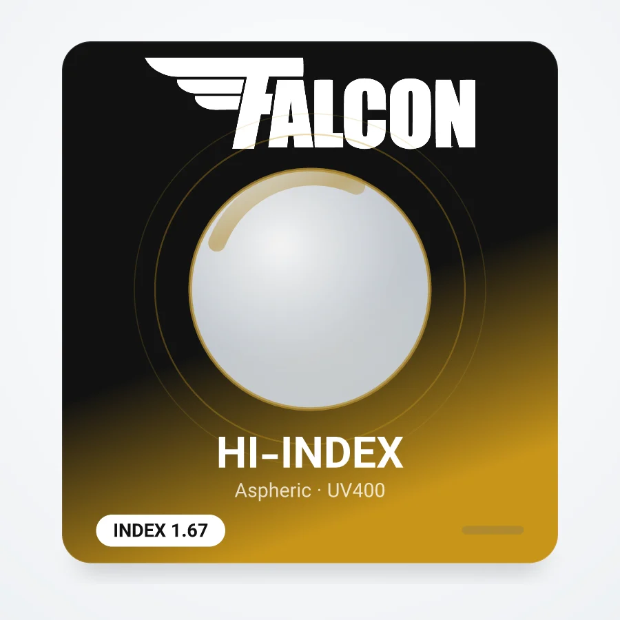 عدسی FALCON ۱٫۶۷ آسفریک فشرده
