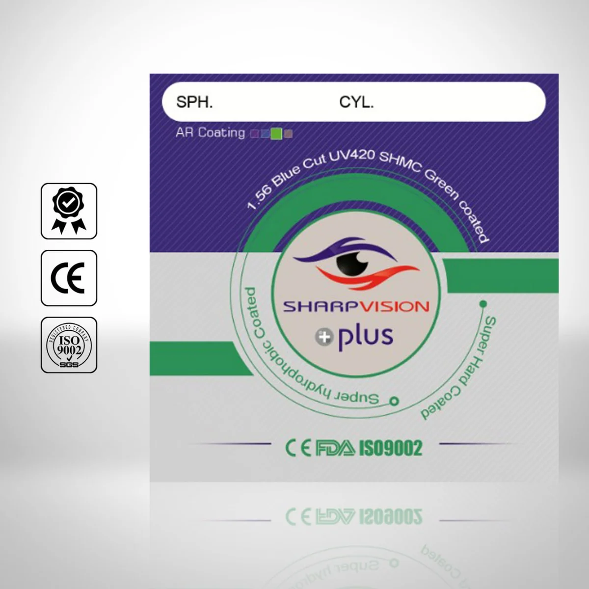 ۱٫۵۶ بلوکات سبز UV420 — سری پلاس