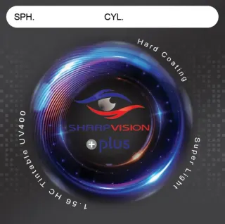 ۱٫۵۶ HCT UV400 رنگپذیر — سری پلاس