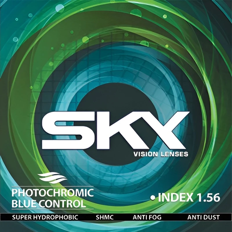 عدسی SKY ۱٫۵۶ فتوکرومیک بلوکنترل آسفریک
