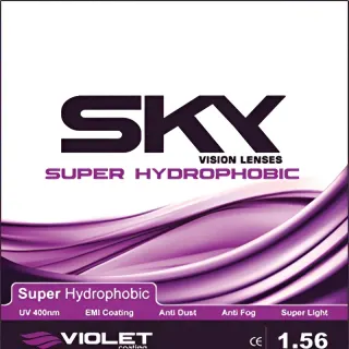 ۱٫۵۶ Violet Coating آنتیرفلکس بنفش