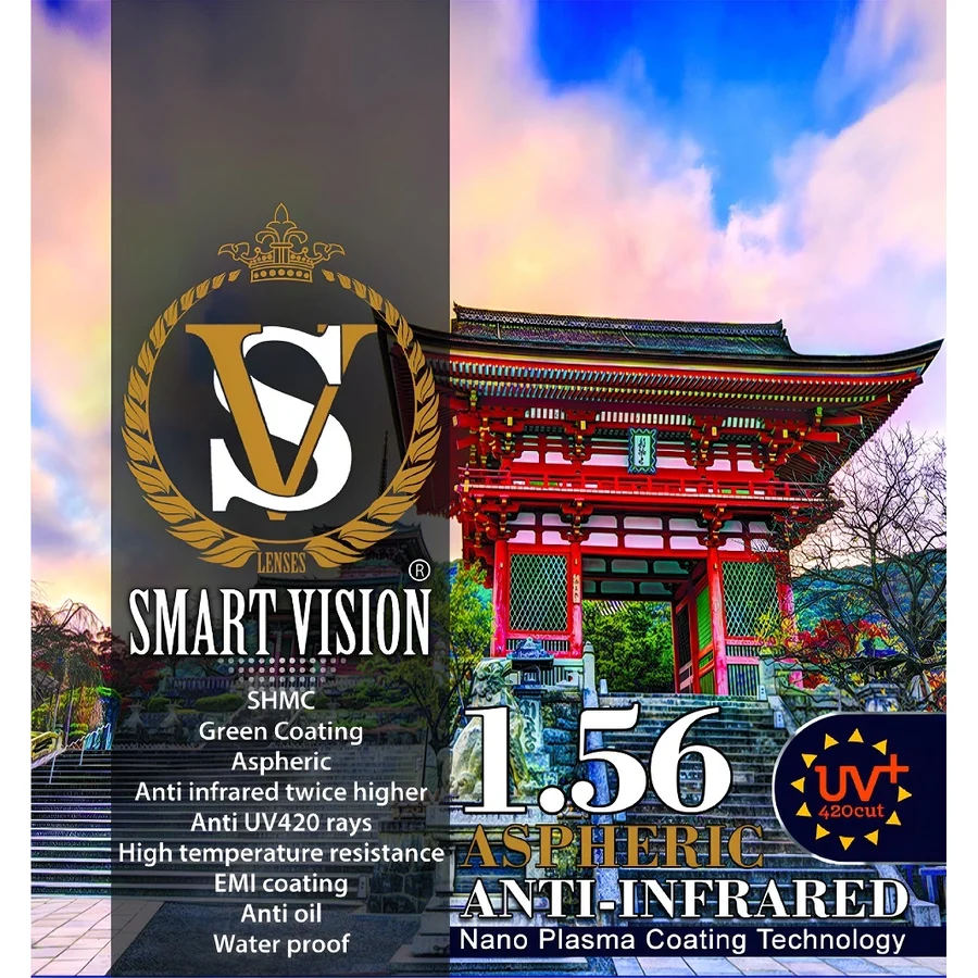 عدسی SMART VISION ۱٫۵۶ ضد مادون قرمز Anti-IR