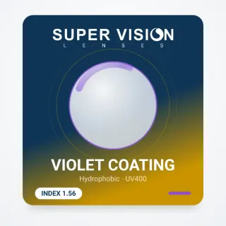 ۱٫۵۶ Violet Coating هیدروفوبیک