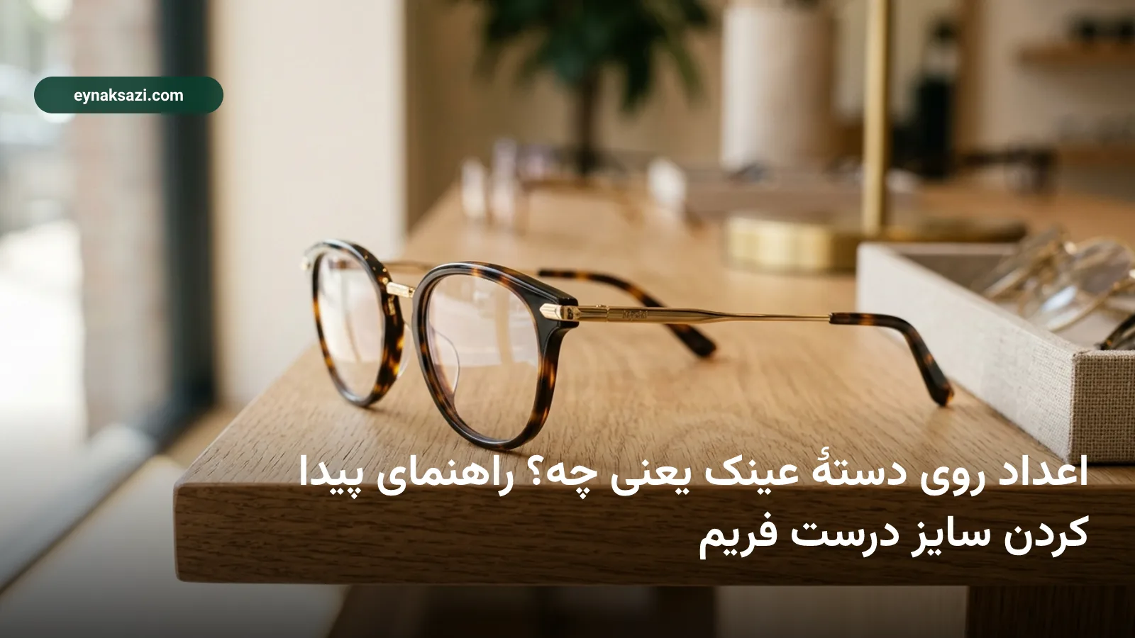 اعداد روی دستهٔ عینک یعنی چه؟ راهنمای پیدا کردن سایز درست فریم