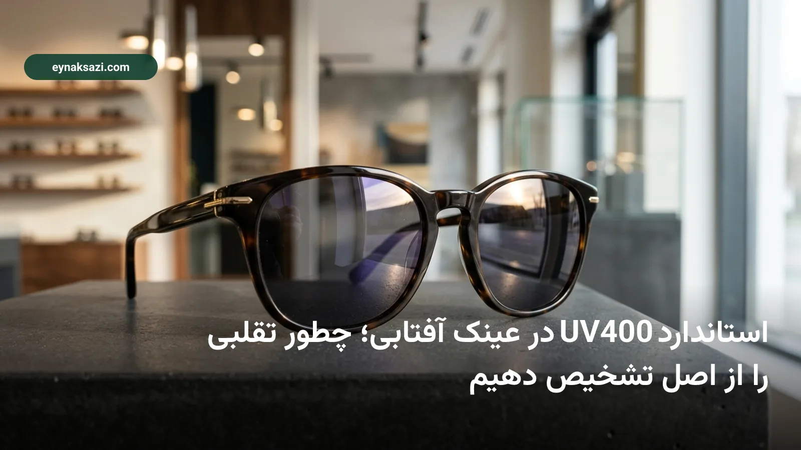استاندارد UV400 در عینک آفتابی؛ چطور تقلبی را از اصل تشخیص دهیم