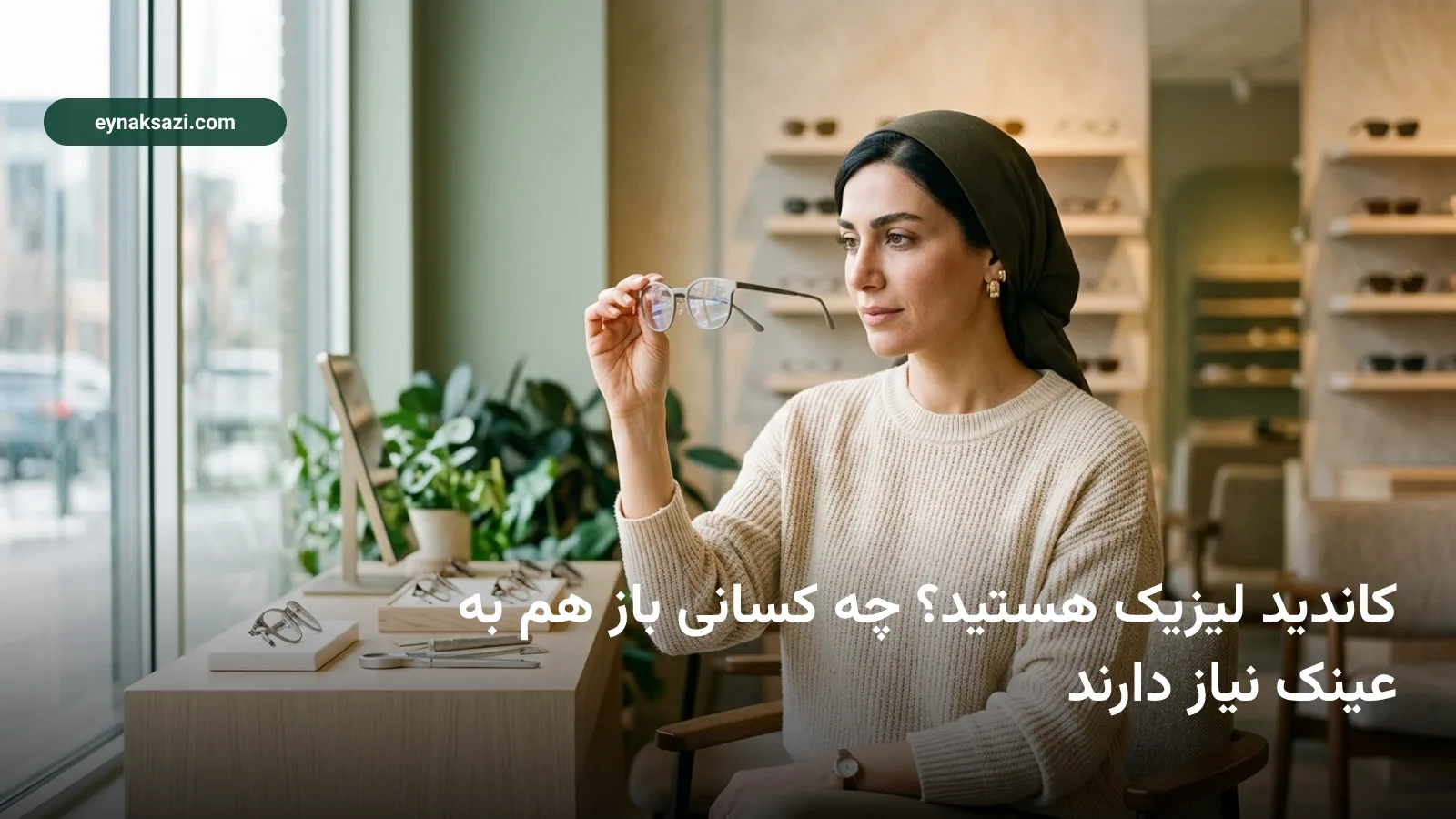 کاندید لیزیک هستید؟ چه کسانی باز هم به عینک نیاز دارند