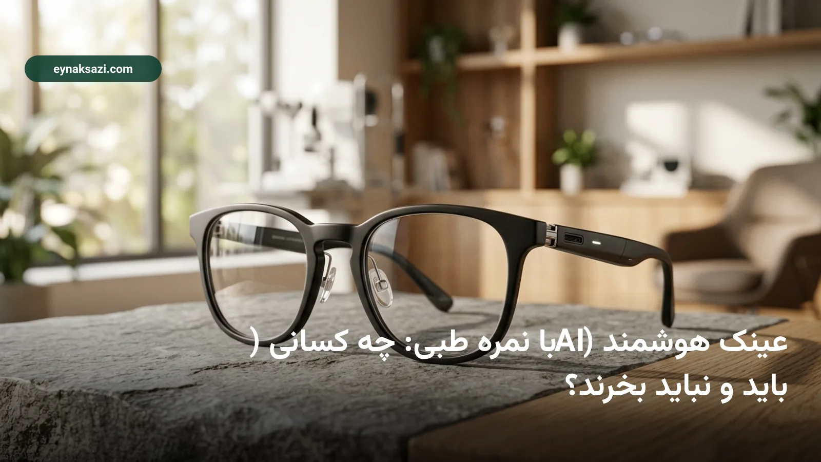 عینک هوشمند (AI) با نمره طبی: چه کسانی باید و نباید بخرند؟