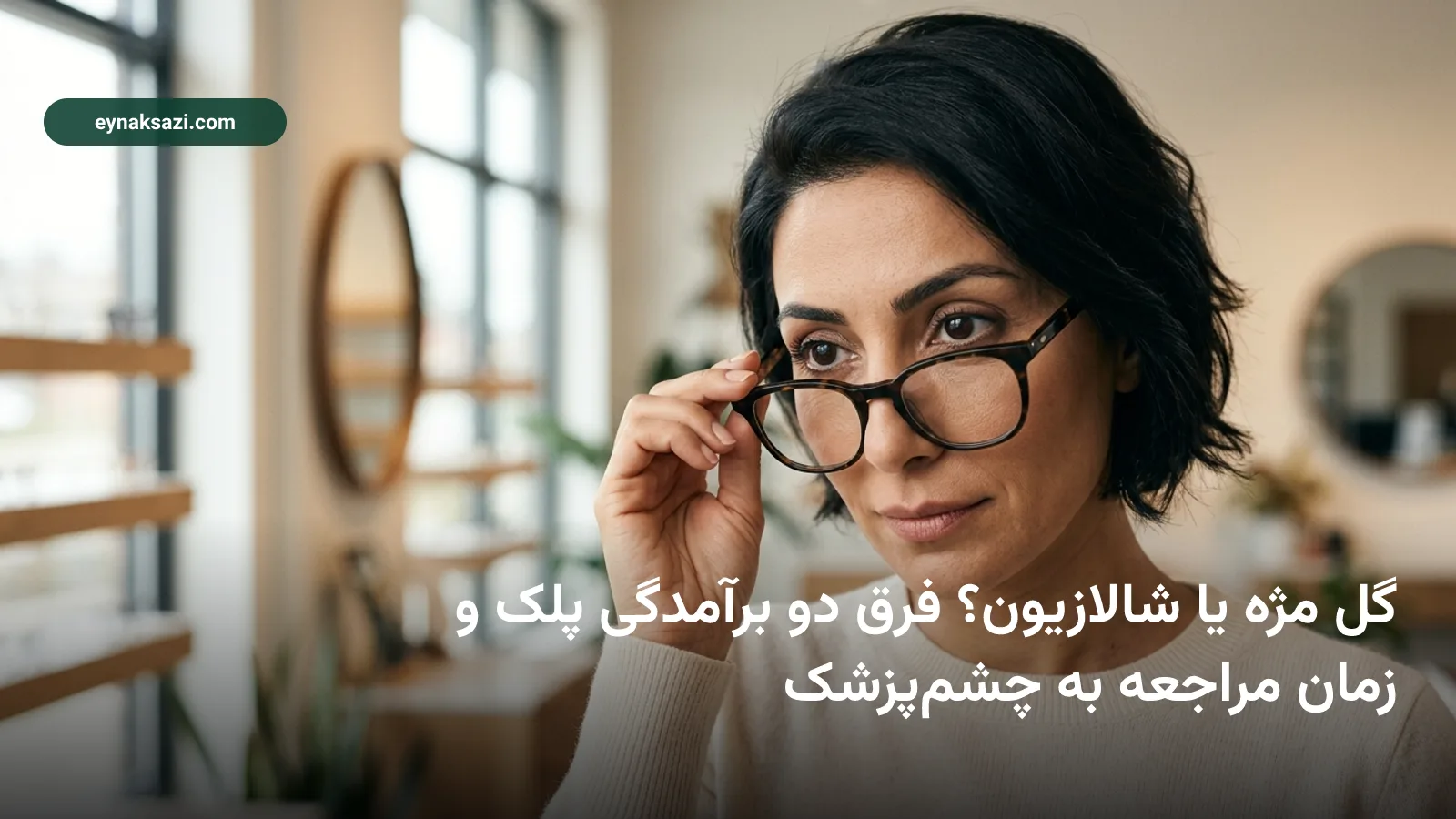 گل مژه یا شالازیون؟ فرق دو برآمدگی پلک و زمان مراجعه به چشم‌پزشک