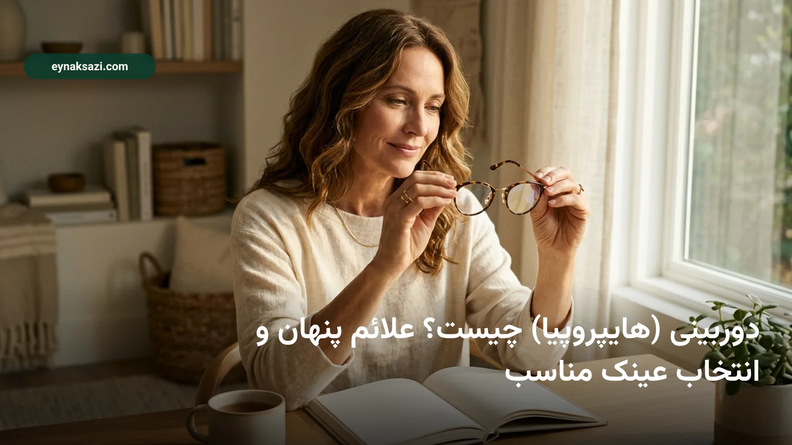 دوربینی (هایپروپیا) چیست؟ علائم پنهان و انتخاب عینک مناسب