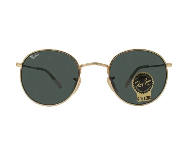 عینک آفتابی Rayban — 3447 c-gold-green